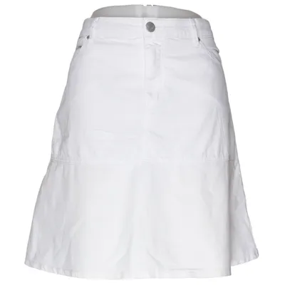 Kjol (Vit) från Flash Jeans Bomull, Elastan, Polyester