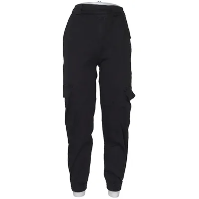 Cargo broek (Zwart) van Pull & Bear Katoen, Elastaan