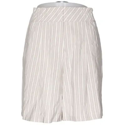 Korte broek (Beige, Wit) van Marc Cain Linnen, Polyamide, Polyester, Viscose