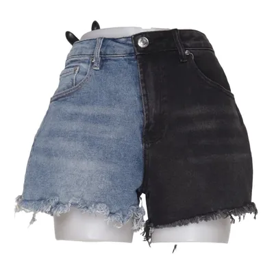 Short en jean (Bleu, Noir) de Almost Famous Coton, Élasthane, Polyester, Viscose
