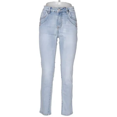 Jeans (Blue) from Chica London Cotton, Elastane, Polyester, Viscose