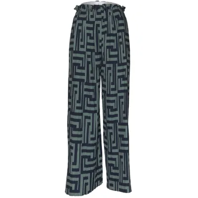Palazzo pants (Blue, Green) from Toppies Polyester