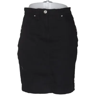Jeansnederdel (Sort) fra Intown Jeans Bomuld, Elastan