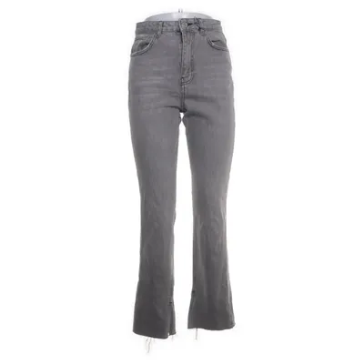 Spijkerbroek (Grijs) van Perfect Jeans Gina Tricot Katoen, Elastaan