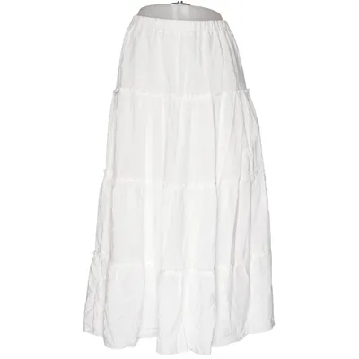 Långkjol (Vit) från Brandy Melville Bomull, Viskos