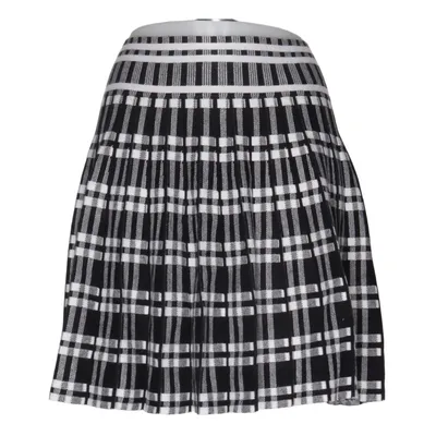 Skirt (Black, White) from Cherry Koko Acrylic, Elastane