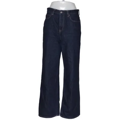 Spijkerbroek (Blauw) van Uniqlo Jeans Katoen, Polyester