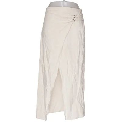 Omlottkjol (Beige) från Stradivarius Linne, Viskos