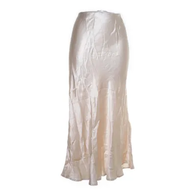 Maxi skirt (Beige) from Sinsay Viscose
