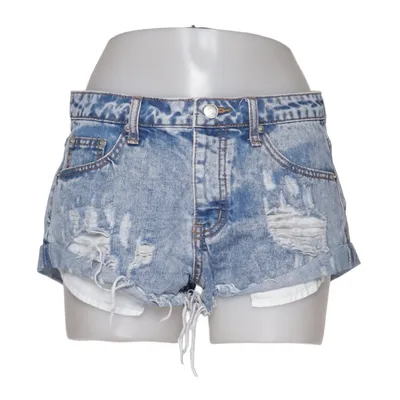 Denim shorts (Blauw) van Signature8