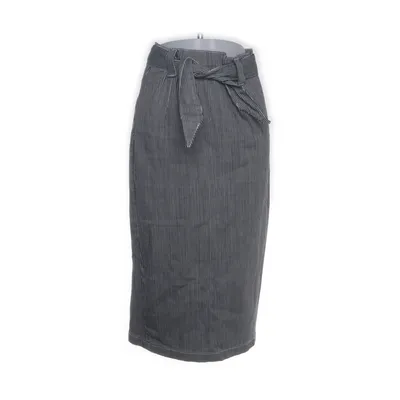 Pencil skirt (Black, White) from Queen Kerosin Cotton, Elastane