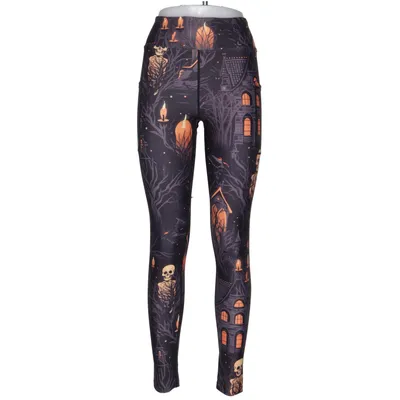 Träningstights (Svart, Orange, Flerfärgad) från Maya Freya Elastan, Polyester