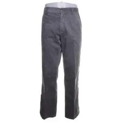 Corduroy pants (Gray) from Sasch Polyester, Cotton