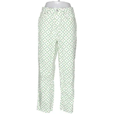 Pants (Green, White) from Bolongaro Trevor Cotton