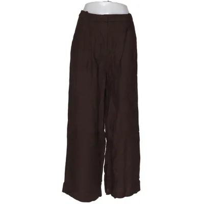 Palazzobyxor (Brun) från H&M Linne, Polyester, Viskos