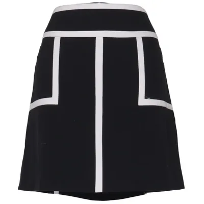 Kjol (Svart, Vit) från Principles Elastan, Polyester, Viskos