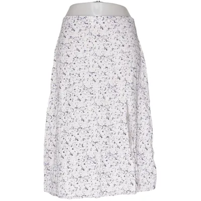 Maxi skirt (White, Multicolored) from Ichi Viscose