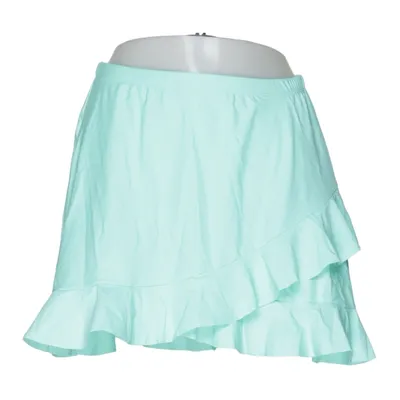 Jupe portefeuille (Turquoise) de Shekini Élasthane, Polyamide