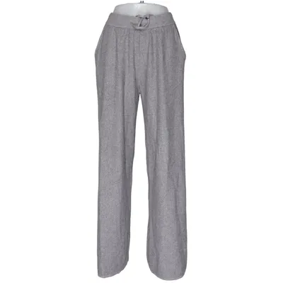 Byxor (Grå) från LH Fashion Kashmir, Elastan, Viskos, Ull