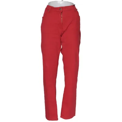 Jeans (Rød) fra Amalia Bomuld, Elastan
