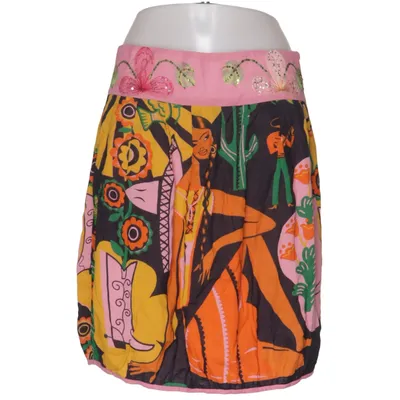 Skirt (Pink, Multicolored) from Custo Barcelona Cotton, Viscose