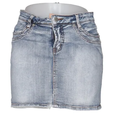 Denim skirt (CH-3378S) from Miss Posh Cotton, Elastane