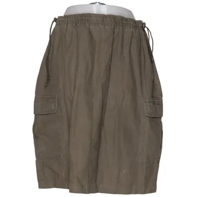 Skirt (Green) from XLNT by KappAhl Cotton, Linen