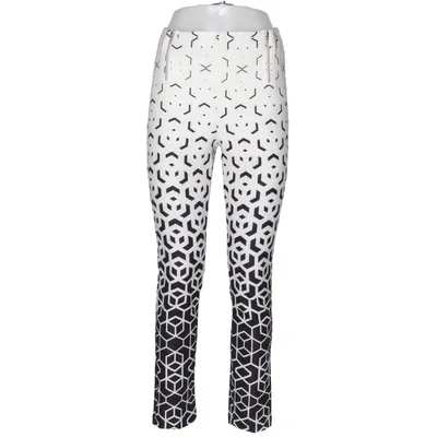 Pantalon (Noir, Blanc) de Alba Moda Élasthane, Polyester