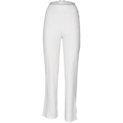 Palazzobyxor (Vit) från NLY Trend Elastan, Polyester, Viskos