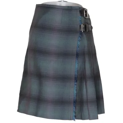 Kjol (Blå, Grå, Flerfärgad) från Pringle of Scotland Ull