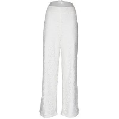 Palazzo pants (White) from Lindex Cotton, Polyamide, Polyester