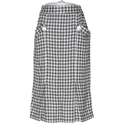 Rok (Zwart, Wit) van Mars Polyester, Viscose