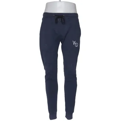 Träningsbyxor (Blå) från Vanquish Bomull, Elastan, Polyester