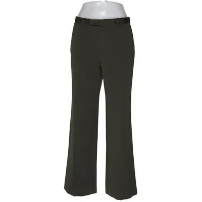 Suit pants (Green) from Trevira Polyester, Wool