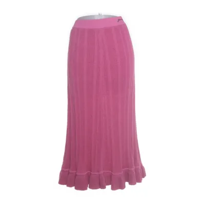 Maxi rok (Roze) van Ganni Katoen, Linnen, Polyamide