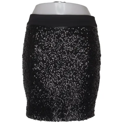 Nederdel (Sort) fra Rose Player Bomuld, Elastan, Polyester