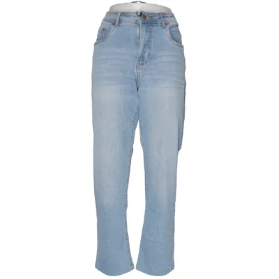 Jeans (Blå) fra Desire Bomuld, Elastan, Polyester
