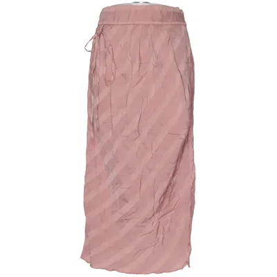 Maxi skirt (Pink) from Humanoid Cupro, Viscose