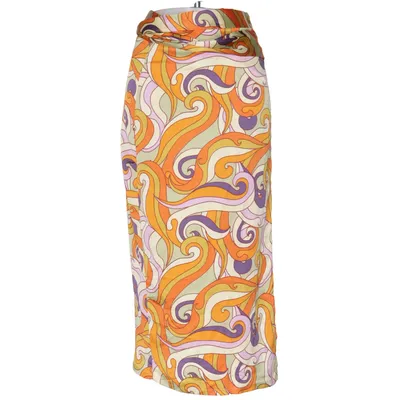 Jupe (Orange, Violet, Multicolore) de Never Fully Dressed Polyester