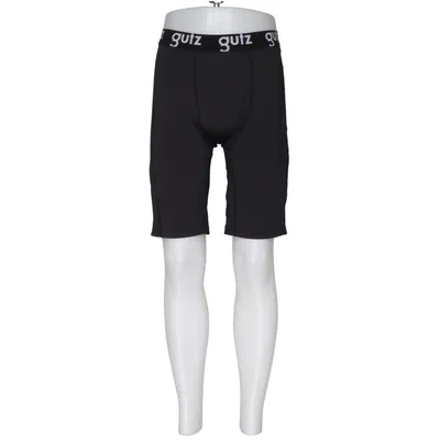 Compressieshorts (Zwart) van Gutz Elastaan, Polyester
