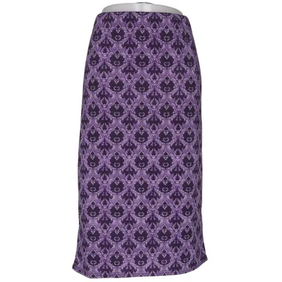 Skirt (Purple, Black, White) from Marina Kaneva Elastane, Polyester