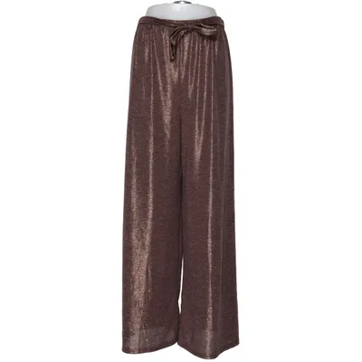 Palazzo pants (Brown) Elastane, Polyester