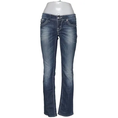 Jeans (Blue) from Miss Me Cotton, Elastane