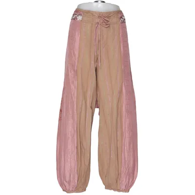 Haremsbukser (Pink, Beige) fra Munthe plus Simonsen Bomuld, Silke