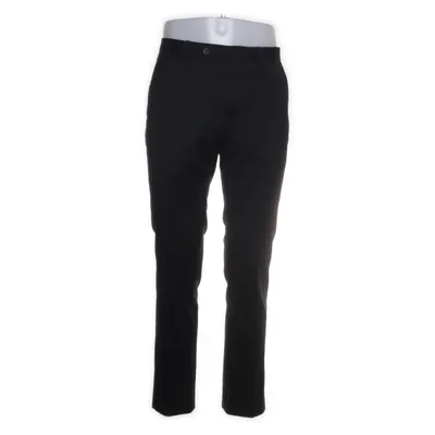Kostuumbroek (Zwart) van Dressmann Polyester, Wol, Elastaan