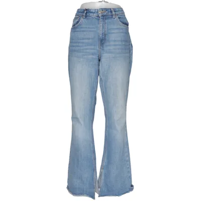 Spijkerbroek (Blauw) van Mango Denim Katoen, Elastaan