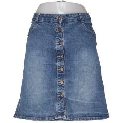 Jeansnederdel (Blå) fra Honey B Blue Bomuld, Elastan