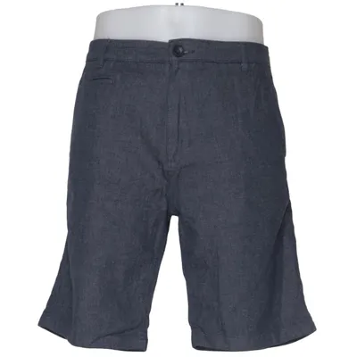 Shorts (Blue) from Pre End Cotton, Elastane, Linen