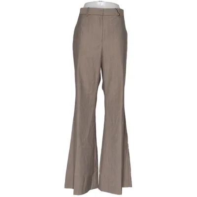 Kostuumbroek (Beige) van Mango Elastaan, Polyester, Viscose