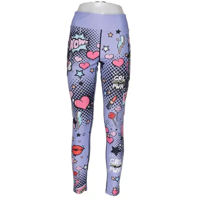 Sports tights (Purple, Multicolored) from Maya Freya Elastane, Polyester